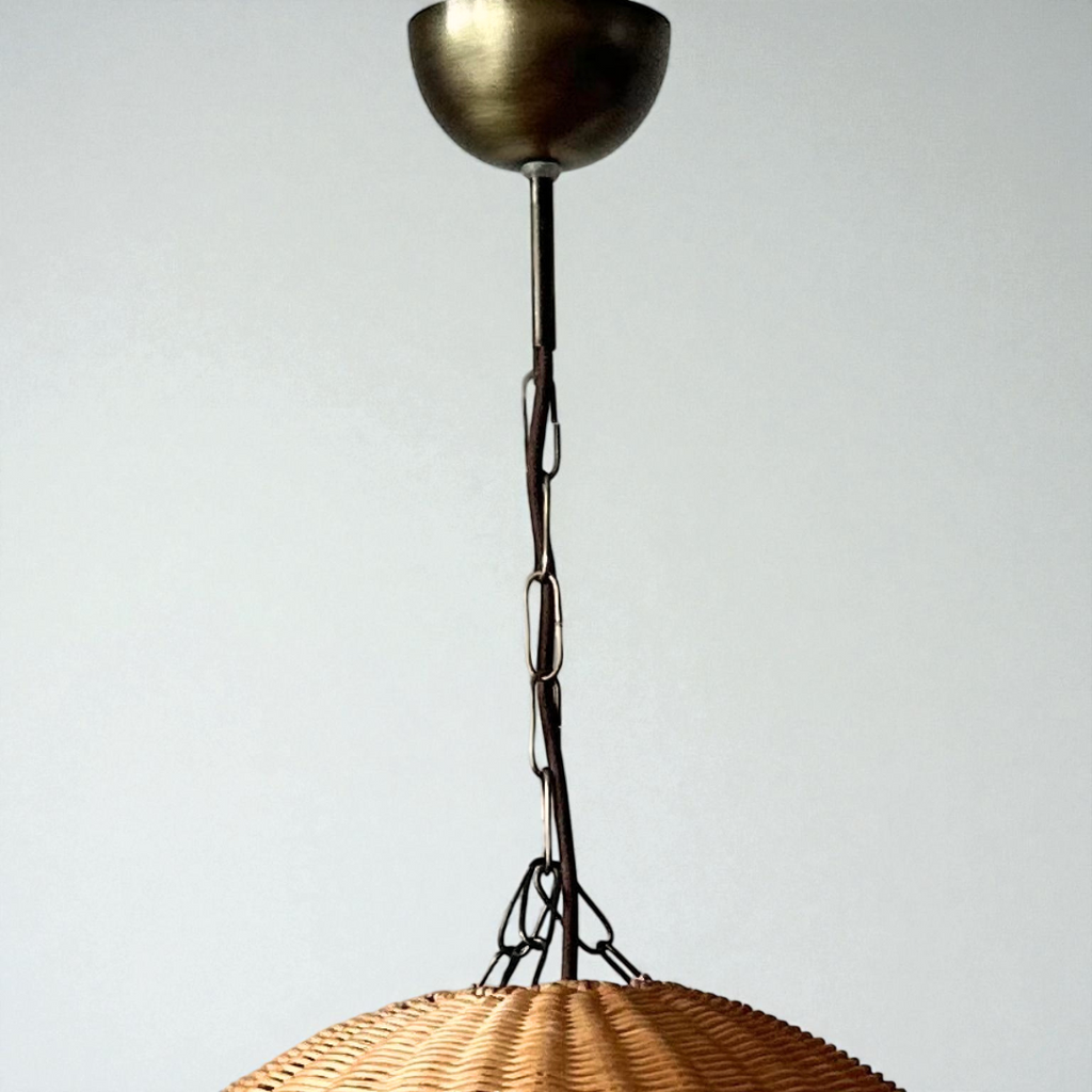 Cosmos Doğal Rattan Sarkıt Avize