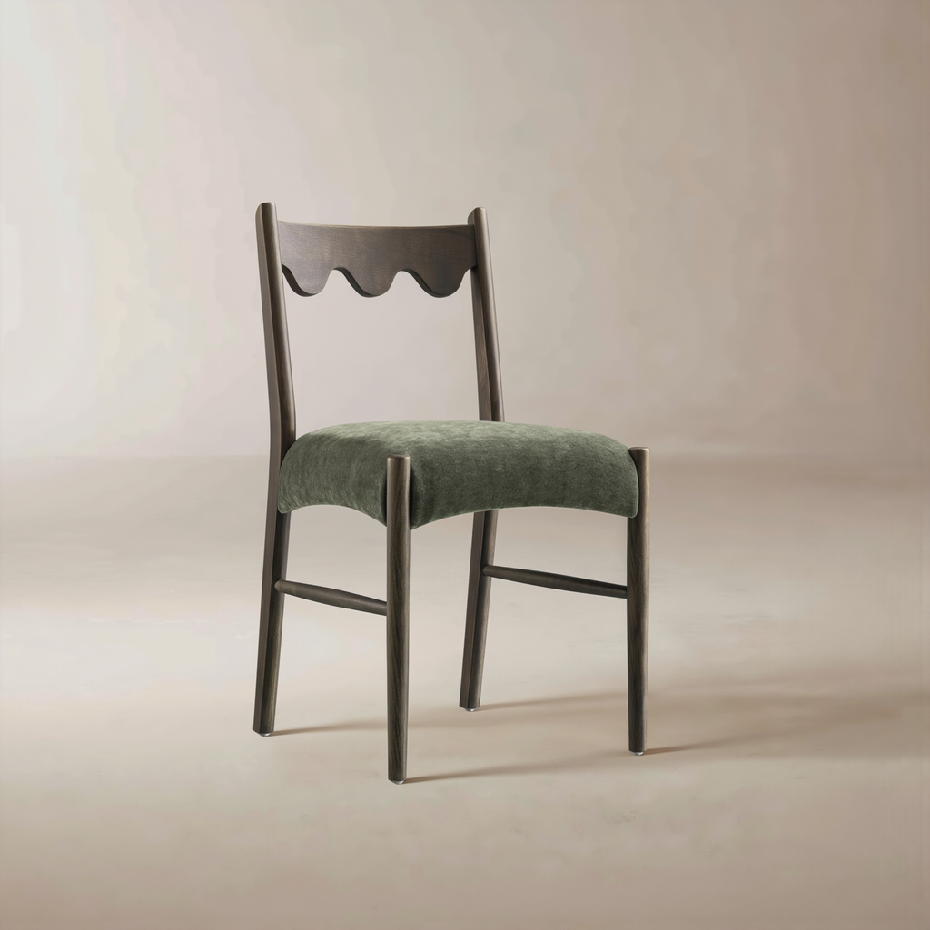 Fagus Ahşap Yemek Sandalyesi – 2'li Set