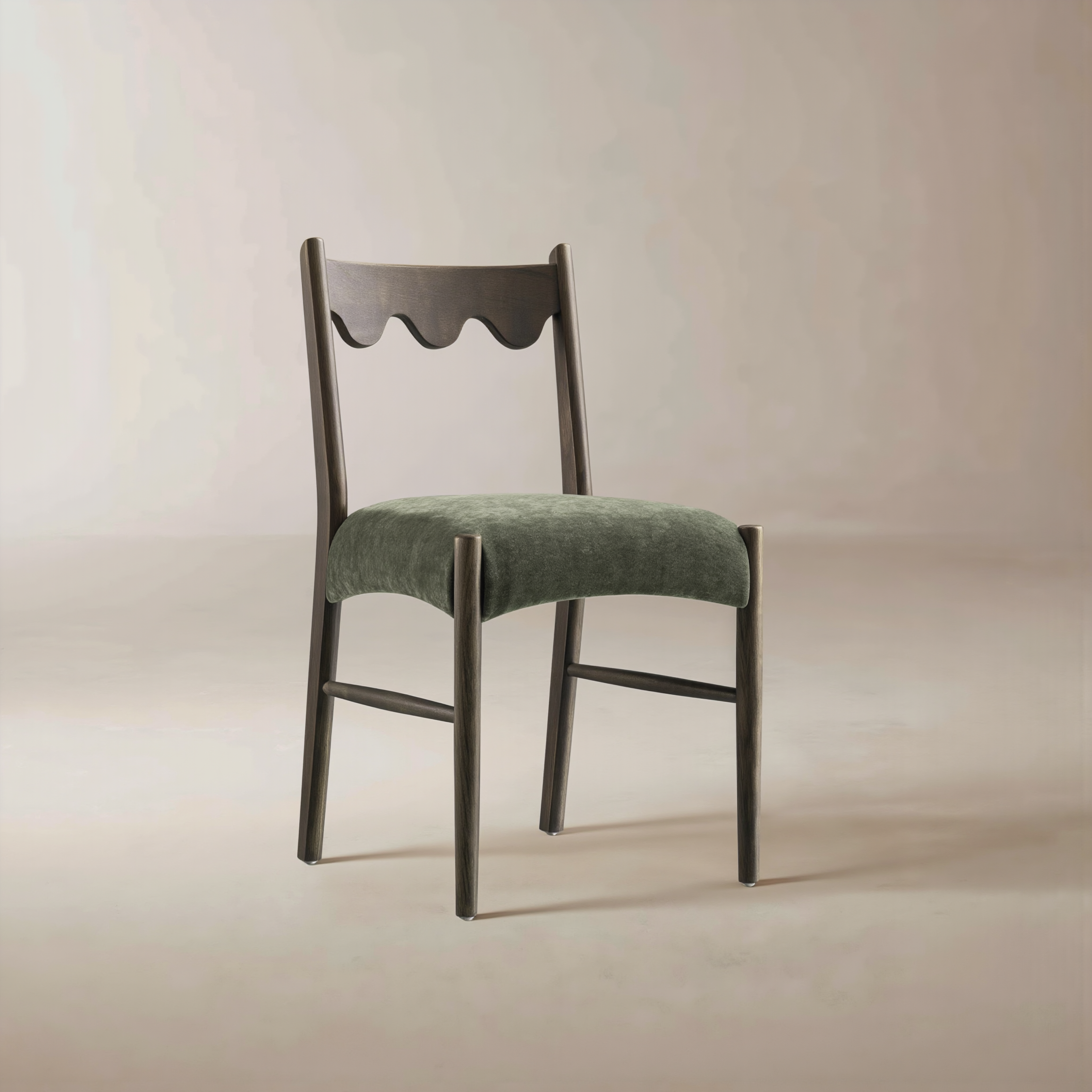 Fagus Ahşap Yemek Sandalyesi – 2'li Set