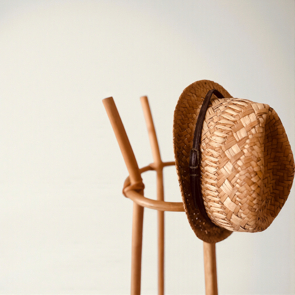 Chunk Doğal Rattan Sepetli Askılık - Lo-Fi House
