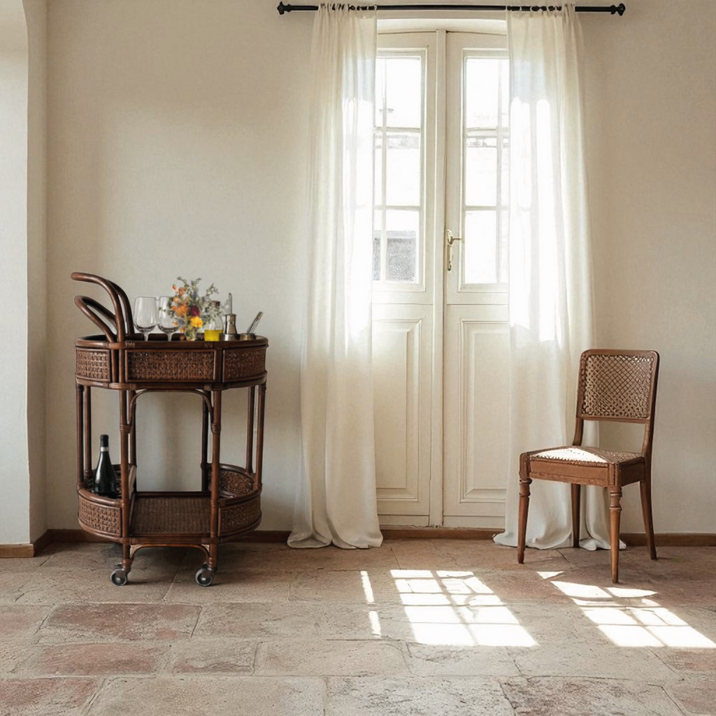 Shuttle Doğal Koyu Rattan Servis Aracı - Lo-Fi House